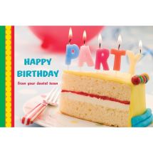 Party Candles Greeting Cards