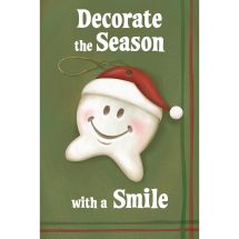 Happy Tooth Ornament Greeting Cards