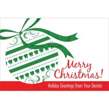 Merry Christmas Ornament Greeting Cards