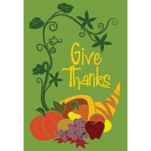 Give Thanks Greeting Cards
