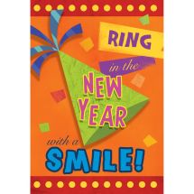 New Year Smile Greeting Cards