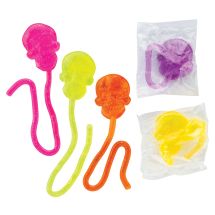 Glitter Sticky Skulls