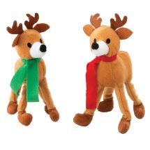 Goofy Plush Reindeer Bendables