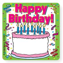 Happy Birthday (Your Name) Stickers