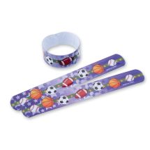 Sports Ball Slap Bracelets
