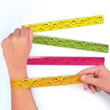Smiley Slap Bracelets