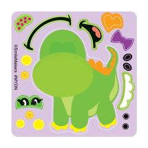 Make-Your-Own Dino Stickers