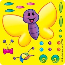 Make-Your-Own Butterfly Stickers