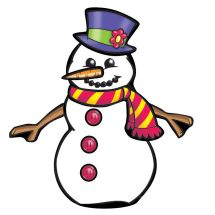 Make Your Own™ Snowman Stickers