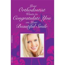 Orthodontist Congrats Recall Cards