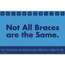 All Braces Not Same Recall Cards