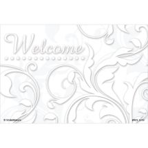 Welcome Floral Swirls Recall Cards