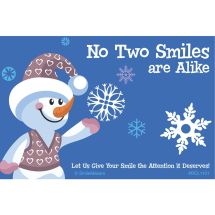 Smile Snowflake Recall Cards