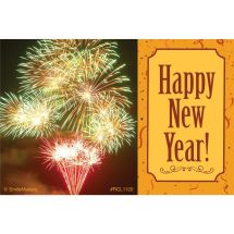 Happy New Year Fireworks Recall Cards