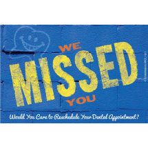 We Missed You Recall Cards