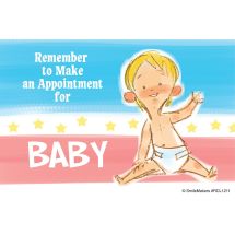 Baby Appointment Reminder Recall Cards