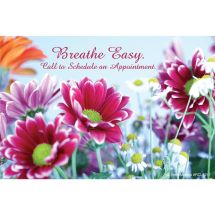 Breathe Easy Floral Recall Cards