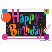 Happy Birthday Party Recall Cards
