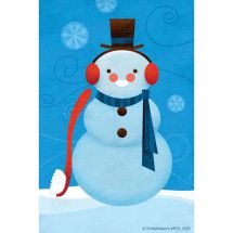 Dental Snowman Recall Cards