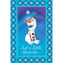 Disney Frozen Olaf Little Reminder Recall Cards