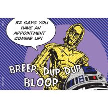 Star Wars R2D2 Recall Cards