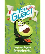 Totally Guac Custom Recall Cards