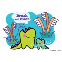 Custom Dino-Tooth Recall Cards