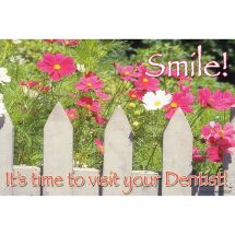 Picket Fence Reminder Recall Cards