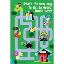 Great Dental Care Maze Recall Cards