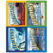 Assorted Scenic Greetings Laser Cards