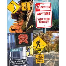Assorted Dental Signs Laser Cards
