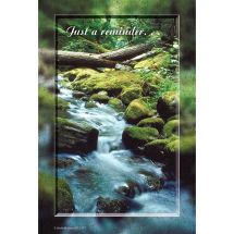 Waterfall Reminder Recall Cards
