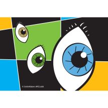 Graphic Eyes Recall Cards