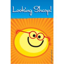Smiley Guy With Glasses Recall Cards