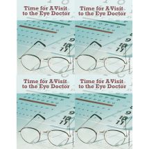 Time for A Visit Laser Cards