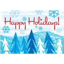 Happy Holidays Recall Cards