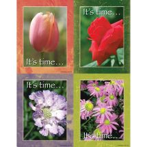 Assorted Floral Laser Cards