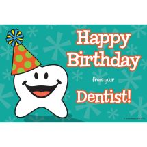 Happy Tooth Birthday Recall Cards