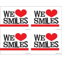 We Love Smiles Laser Cards