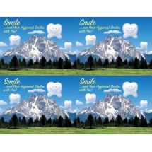 Hygienist Happy Tooth Laser Cards