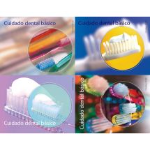 Spanish Dental Care Basics Laser Cards