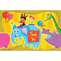 Thank You Cartoon Recall Cards
