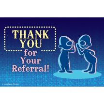 Thanks for Referral Recall Cards
