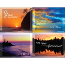 Tranquil Sunset Laser Cards