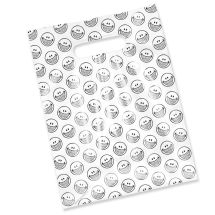 Smile With Braces Scatter Print Bags