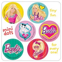 Barbie Mini Dot Stickers