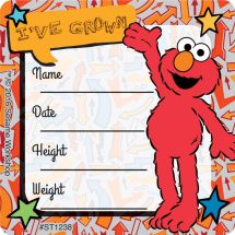Elmo I've Grown Stickers