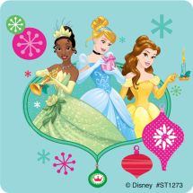 Disney Princess Christmas Stickers