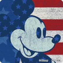 Mickey Mouse 4th of July Stickers