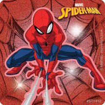 Spider-Man Glitter Stickers